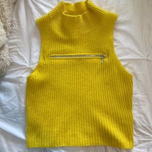 THREADS OF PRIVILEGE CASHMERE CROPPED SWEATER